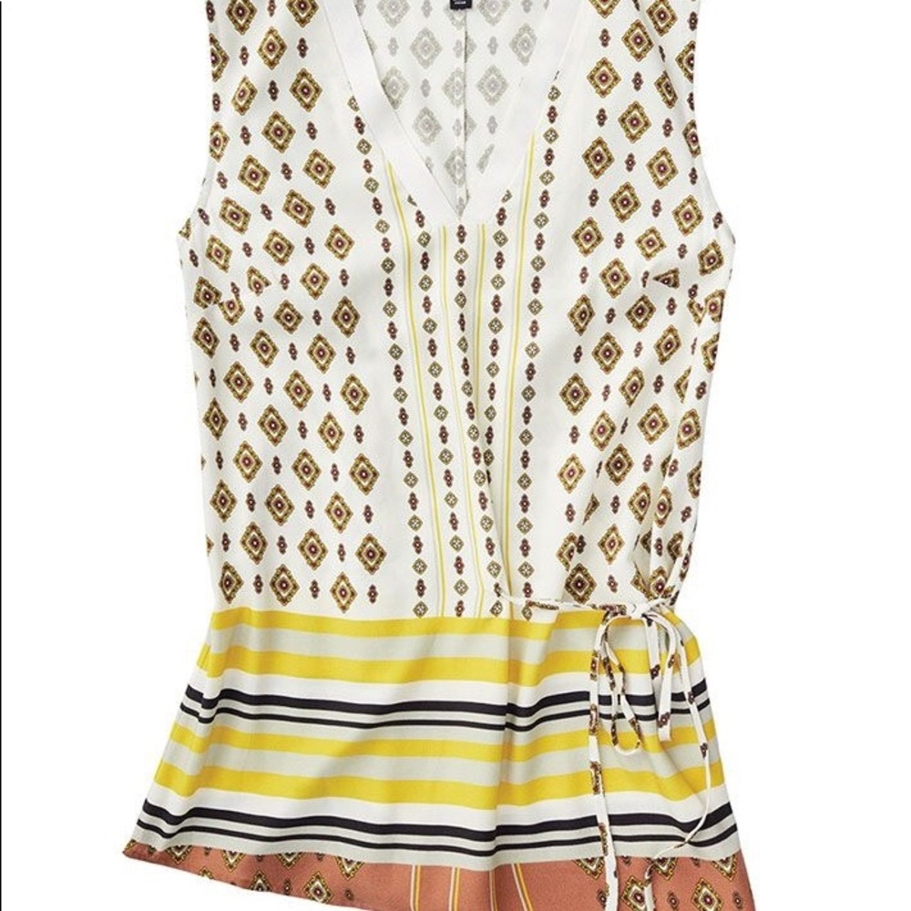 Etcetera silk blouse